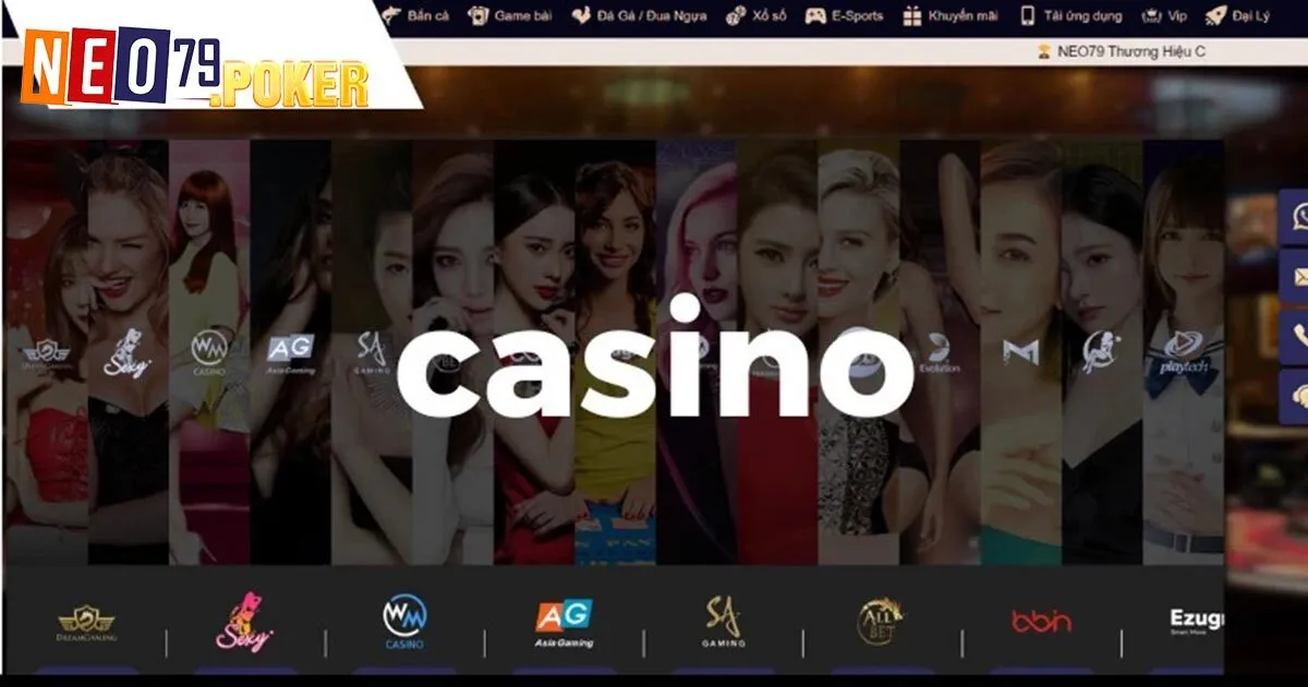 Một số sảnh cược Casino Neo79 uy tín nhất