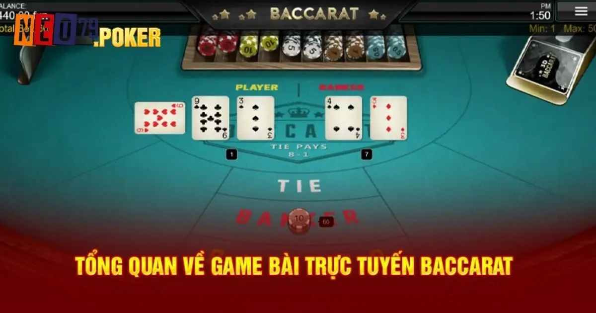 Giới thiệu game bài baccarat Neo79 cơ bản nhất