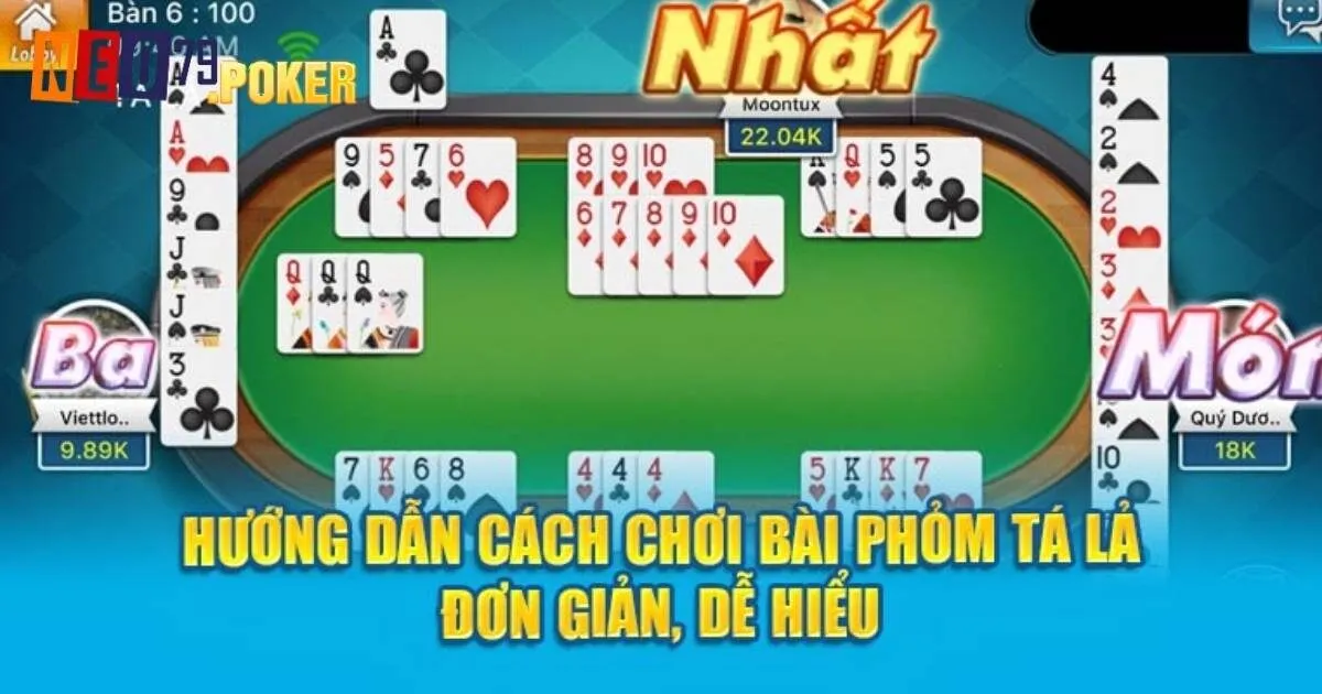 Luật chơi game bài phỏm Neo79